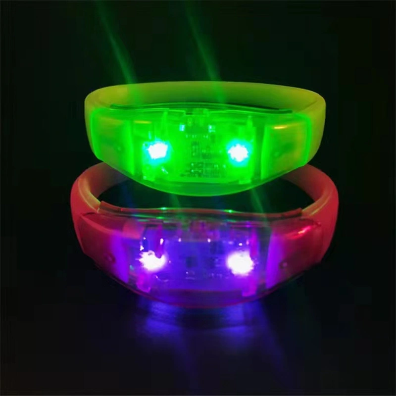 New Style Customized Logo Silicone LED Bracelet Wristband for Events