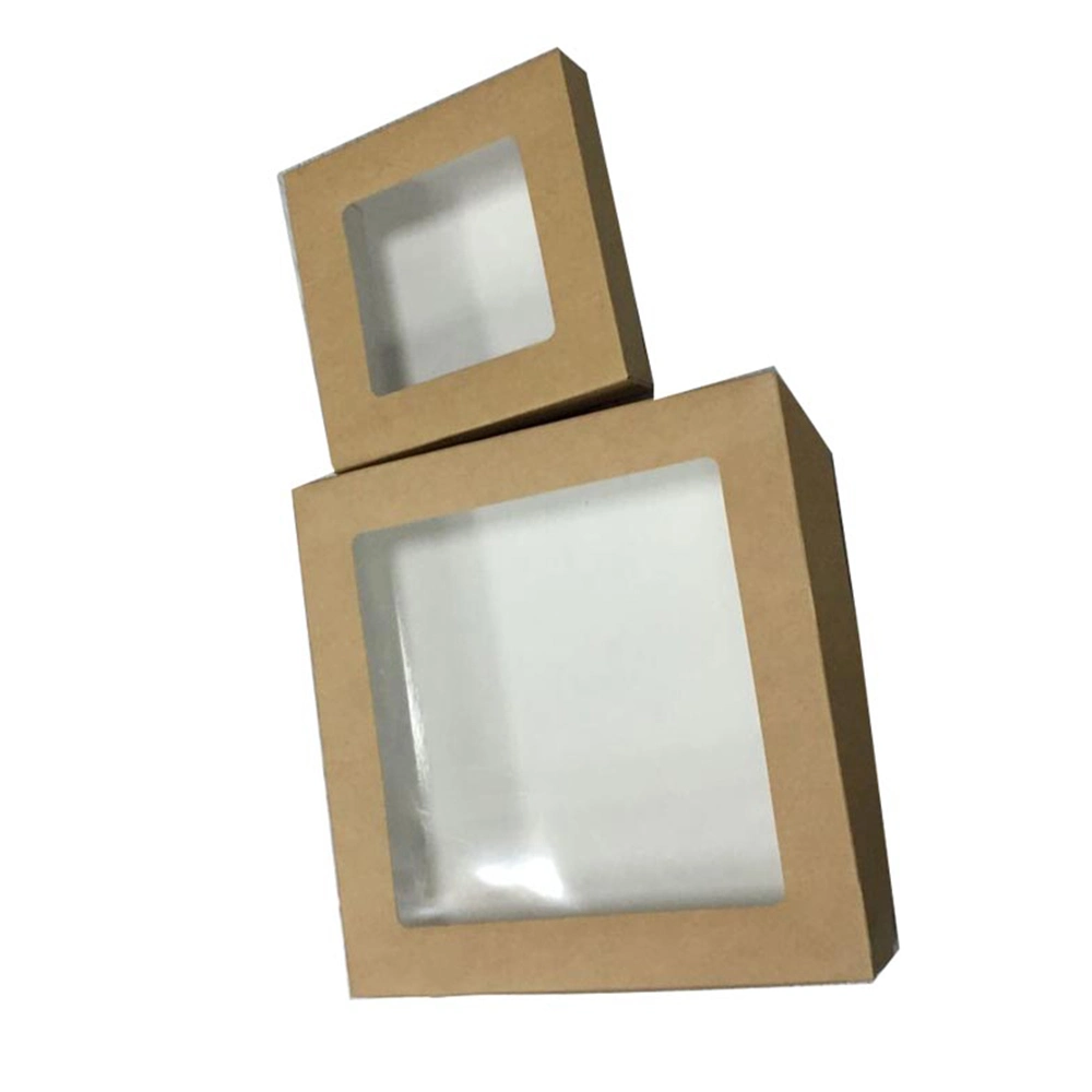 Craft Hot Square Sale Packing Box with PVC Window