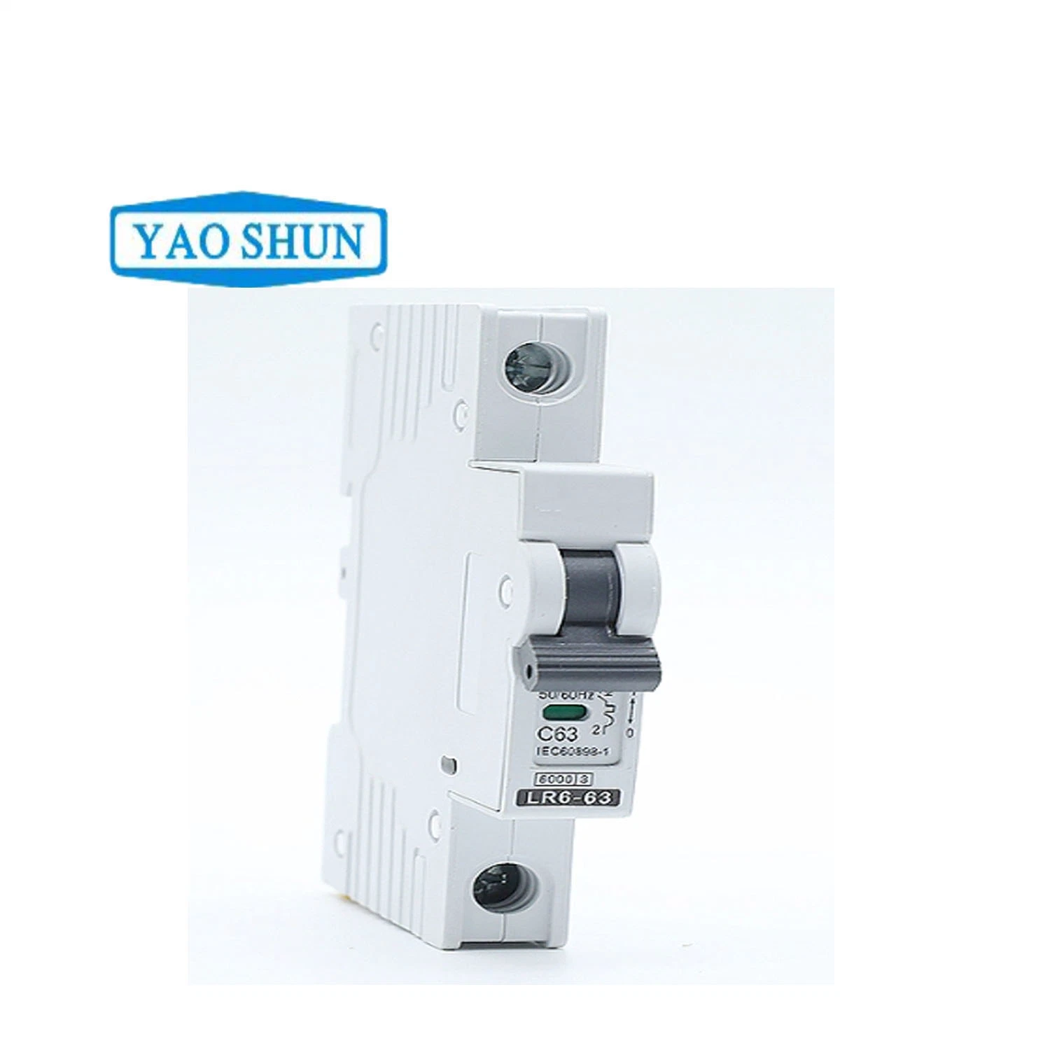 Yao Shun Electric, Miniature Circuit Breaker, White Case IC6516A 25A 32A 63A Standard