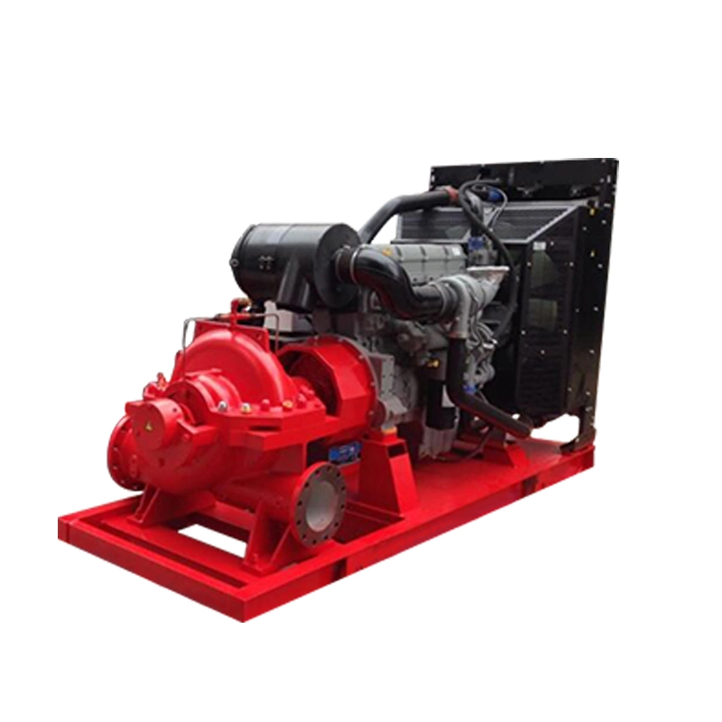 Ce Approved High Capacity Diesel Engine Flood Water Pump