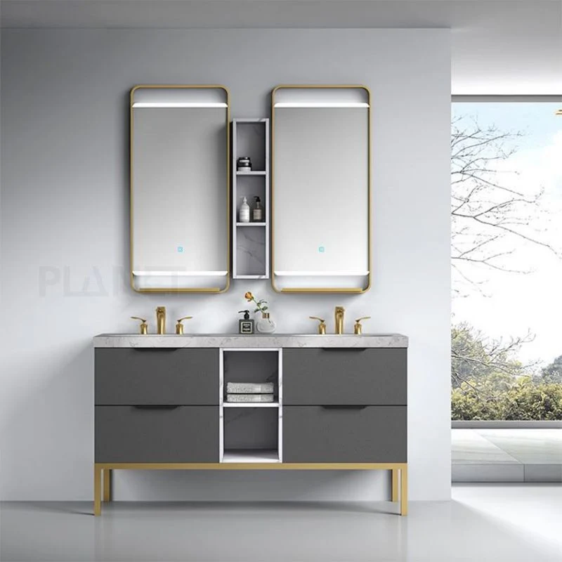 Bathroom Vanity with Sink Modern Design Wash Basin Vanity Cabinet Bathroom Furniture