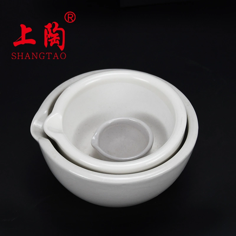 Laboratory Ceramic Mortar Chinese Traditional Medicine
