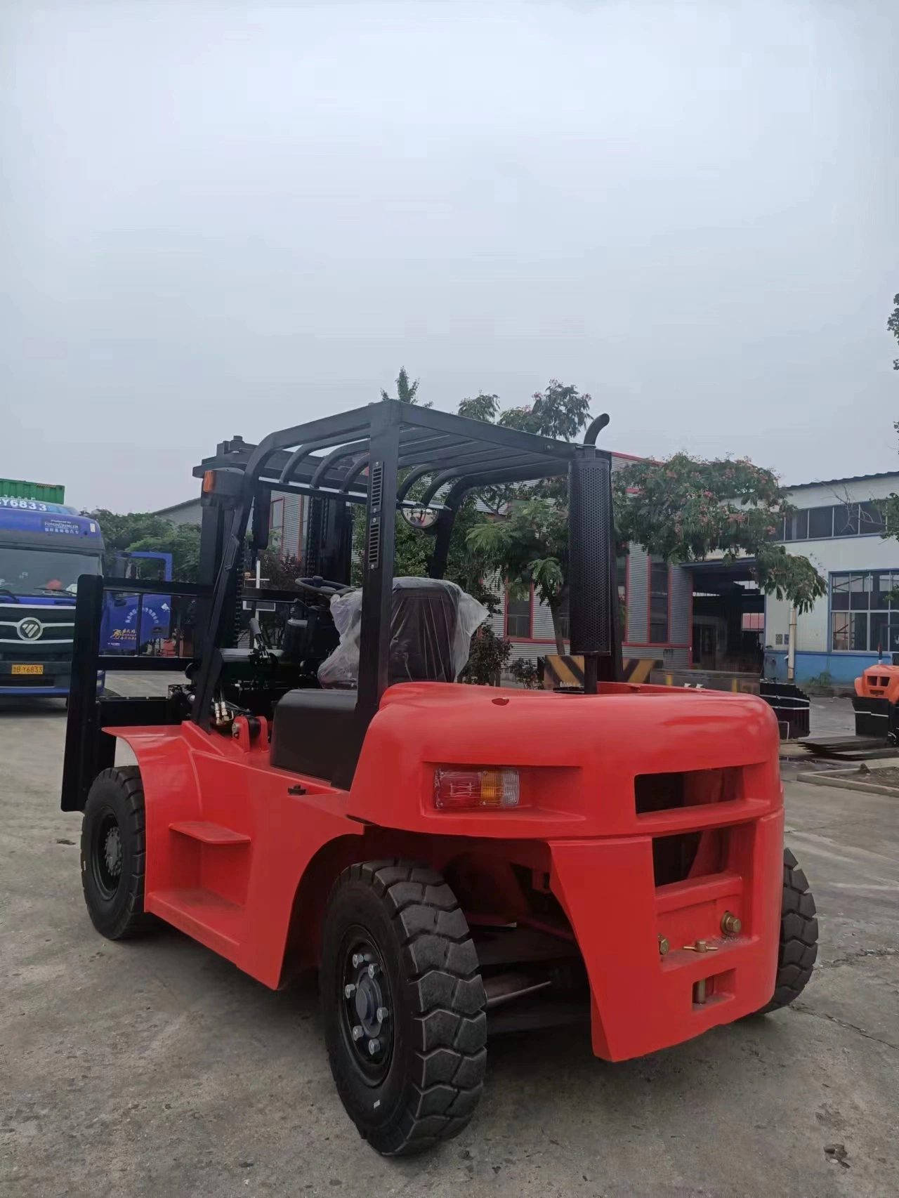 Atacado preço barato 5 ton carro elevador com garfos longos