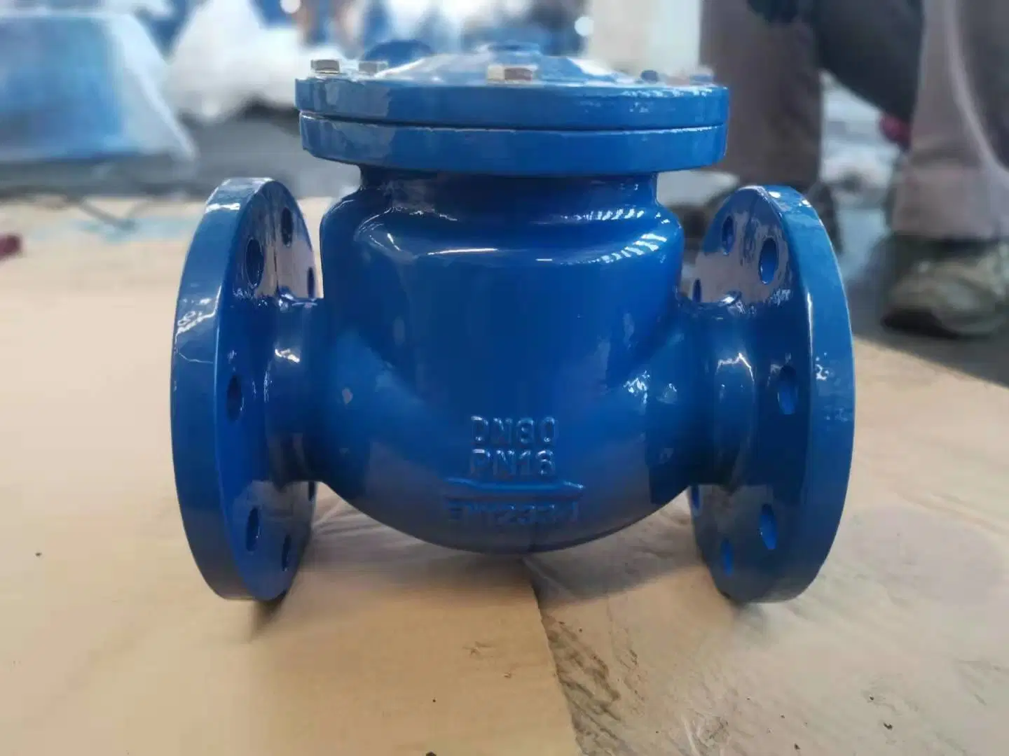 China Products/Suppliers. Pn16 Duction Cast Iron Body Flang Swing Check Valve