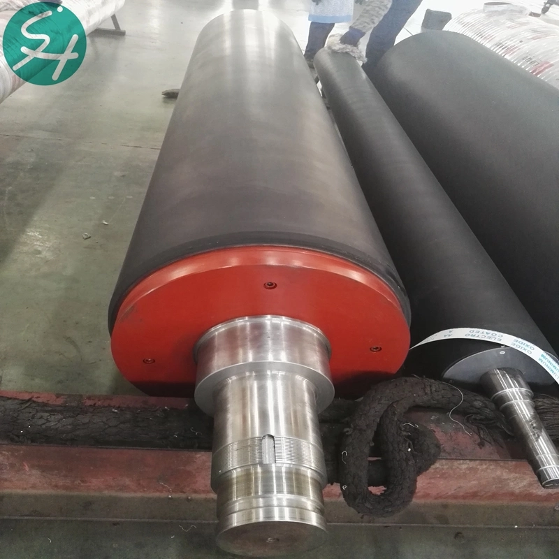 Paper Machine Rubber Suction Blind Hole Size Press Roll