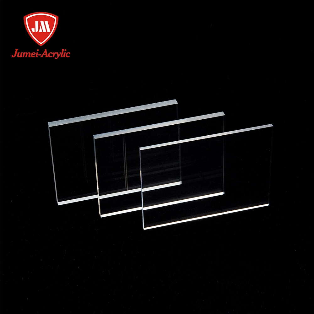 Jumei Cast Acrylic 60mm Clear Cast Glass Price Plastic Acrylic Sheet with Easy Operation