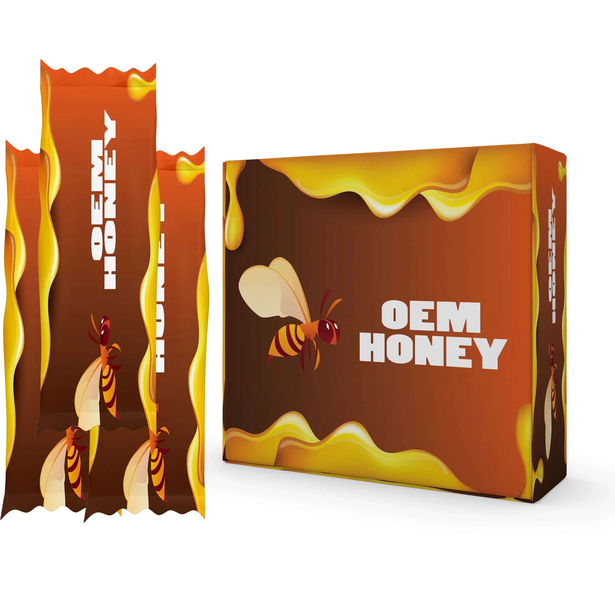 Wholesale/Supplier 100% Natural Supply Pure Quality 12 Sachet Sweet Honey Box