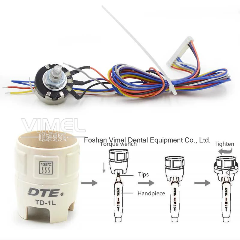 Woodpecker Built-in Ultrasonic Piezo Scaler Dte-V2 for Dental Unit