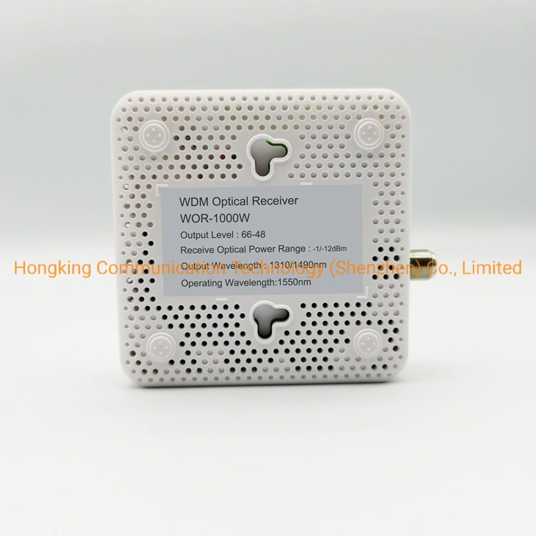 HK-1000W FTTH CATV Mini FTTH Optical Receiver Optical Receiver with Wdm Node