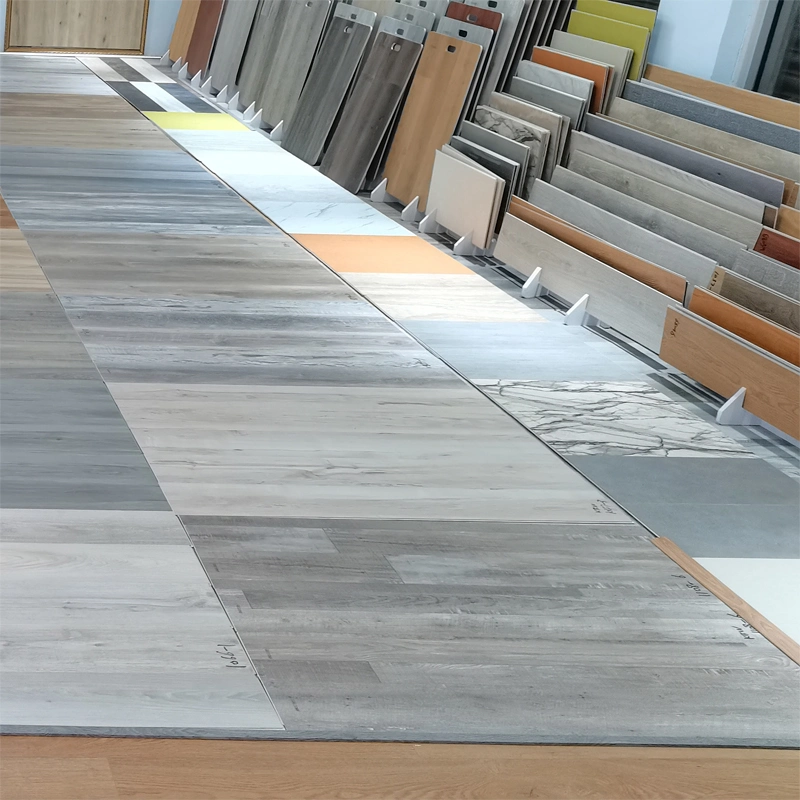 4-6mm Low Price Vinyl Plank Flooring Rigid Core Spc Click Flooring