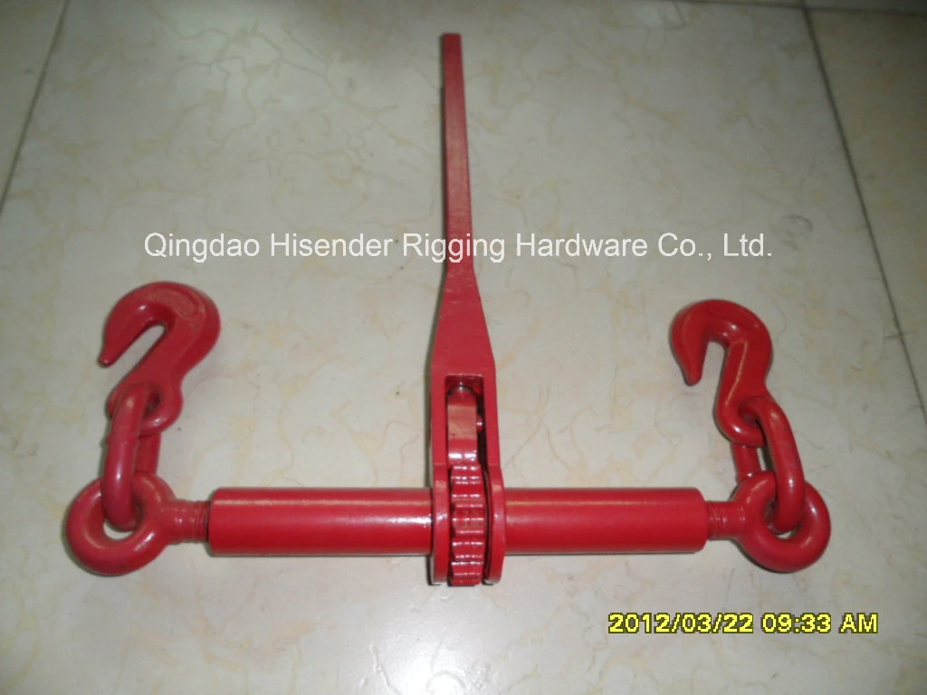 Ratchet Type Load Binder, Red Painted