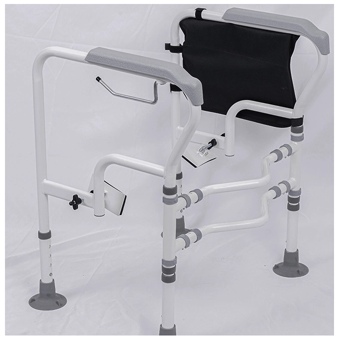 Adjustable Toilet Safety Rails Stand Alone Toilet Stand