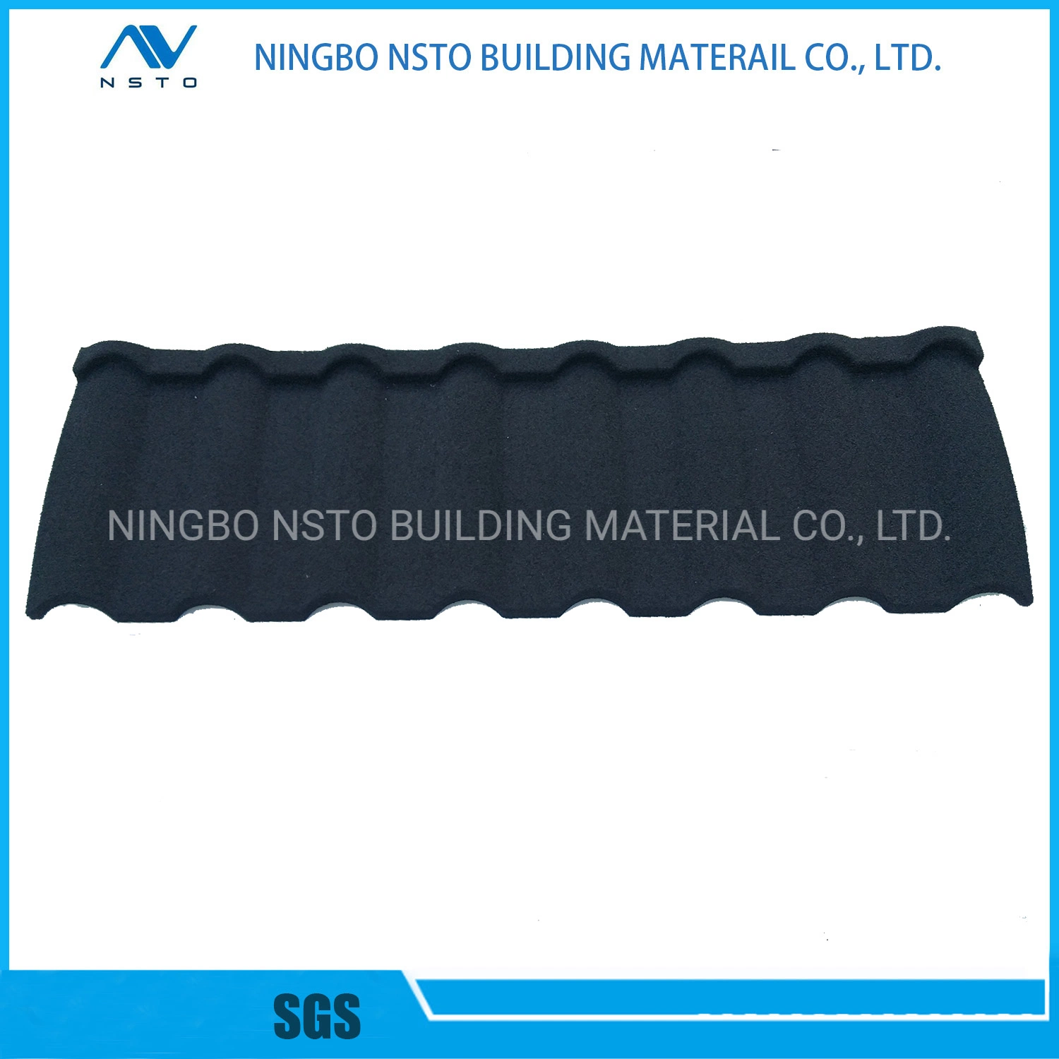 Anti-Corrosion Material Colorful Sand Stone Coated Metal Roofing Tile