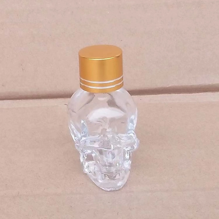 Xuzhou Wholesale/Supplier 15ml 30ml 50ml 100ml Mini bouteilles de vin Skull Avec couvercle Mini-bouteilles d'alcool