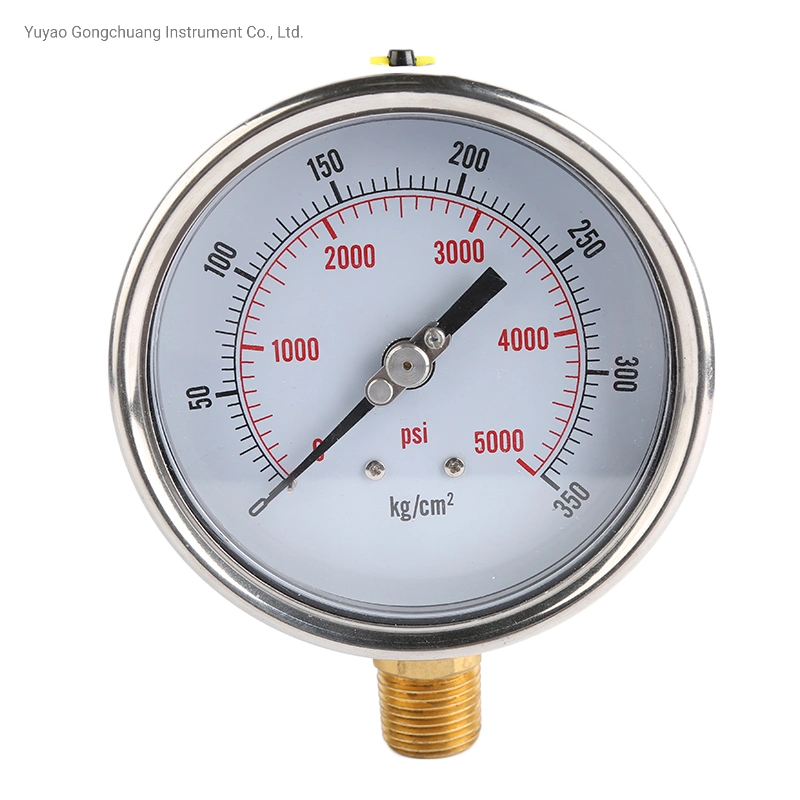 مقياس ضغط عالٍ مقياس ضغط محمول مقياس ضغط يبلغ 5000 بار مع أقل سعر