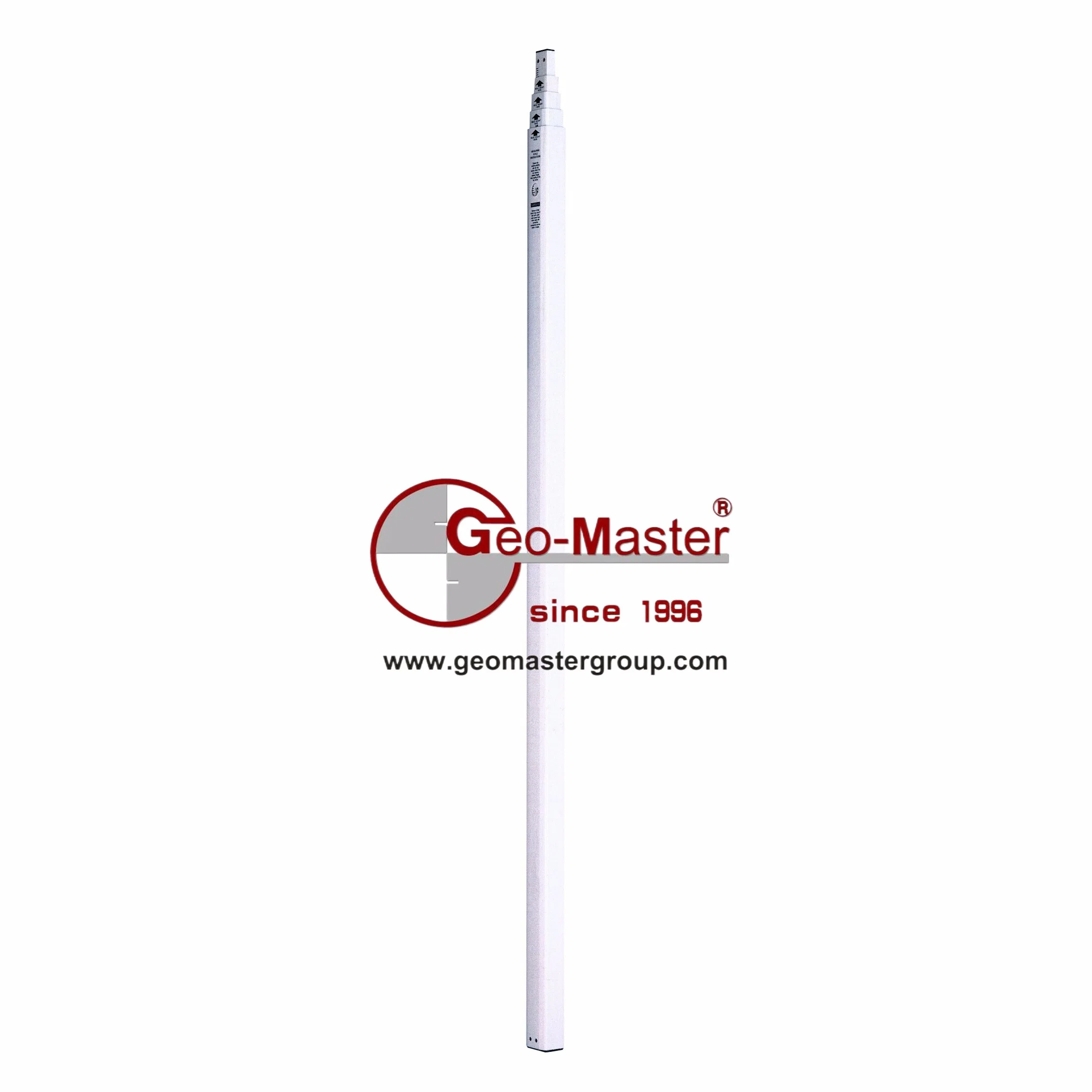 Geomaster 5&times; 5 Fiberglass Telescopic Staff for Surveying Instruments