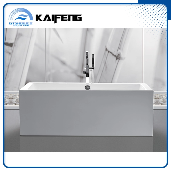 Upc Two Piece Seamless Acrylic Free Standing Bathtub (KF-737K)