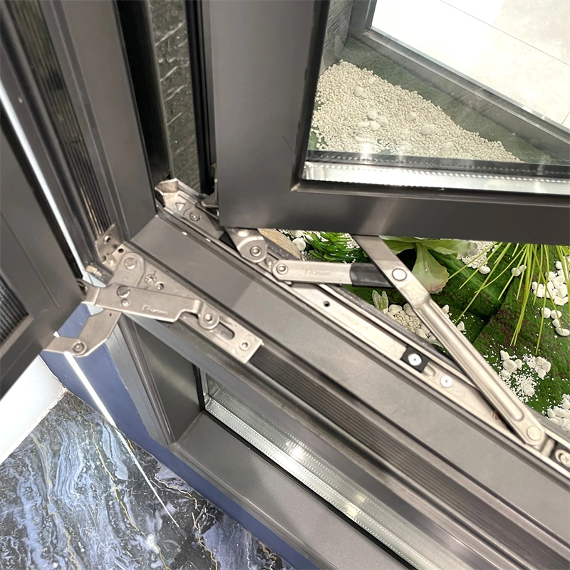 Aluminum Alloy Single Swing Casement Doors and Windows Combination