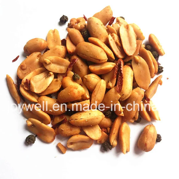 Les fabricants OEM sous étiquette privée Falvor Fried arachides de piment d'aliments naturels