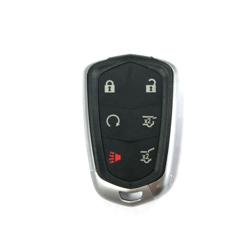 315MHz Keyless Entry Uncut Blade Key Fob Car Remote Key Case Shell for Cadillac Escalade Esv Xts ATS Cts Srx 6bt Auto Smart Remote Fob Shell