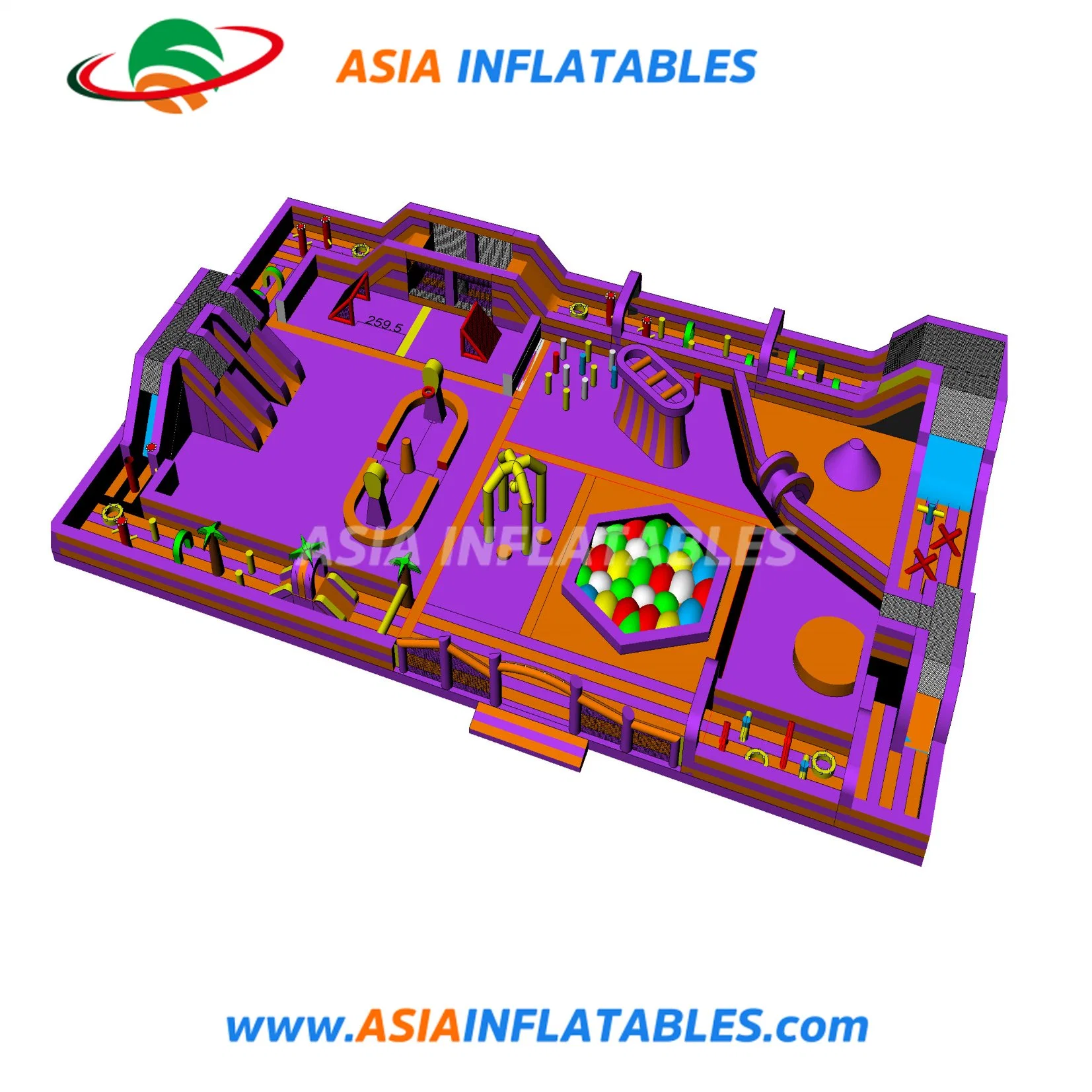 Inflatable Playground Equipment/Inflatable Theme Park/Indoor Inflatable Park