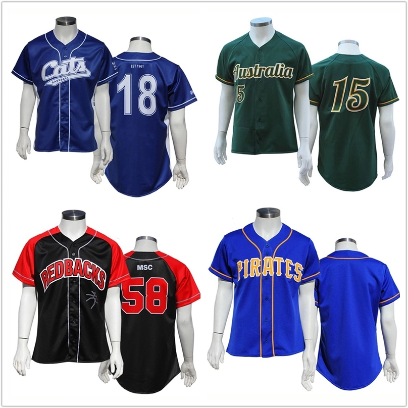 Wholesale Custom Logo Sublimation Sport Wear Cheap Baseball Jerseys Apparel