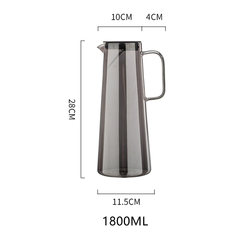 Nordic Cold Water Bottle Glass Can Be Heated Household Cool Water Cup Glass Bottle Cool Water Bottle Suit