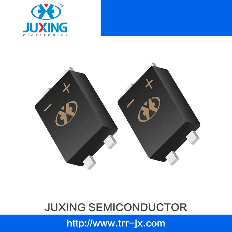 Juxing Kmb28f Vrrm80V Vrms56V Ifsm50A Vf0.85A Surface Mount Schottky Bridge Rectifier Diodes with Mbf Case