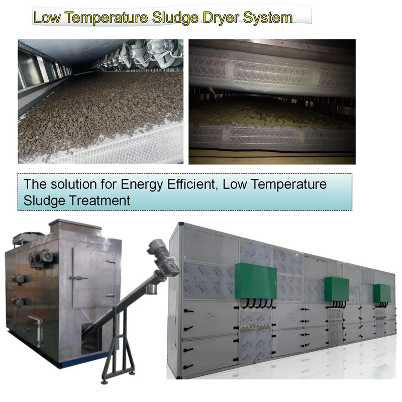 Tipo de máquina de secado automático de la correa para la deshidratación de lodos