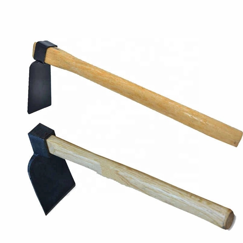 Hot Selling Multifunction Double Use Carbon Steel Plastic Handle Garden Tool Dual-Purpose Hoe with 3 Tines Fork