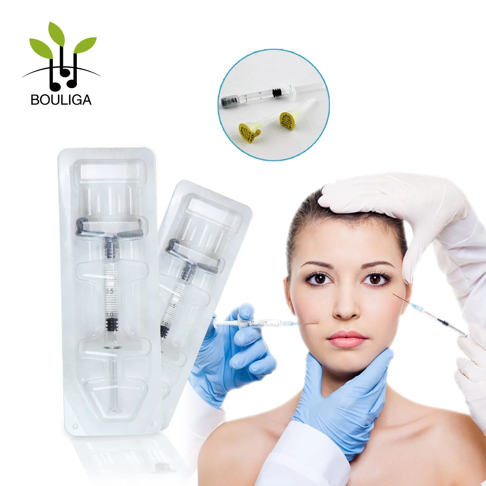 Corée amende Derm Deep 2ml Acide hyaluronique acheter Gel injectable par voie cutanée injectable remplisseurs de remplissage à lèvre d'injection