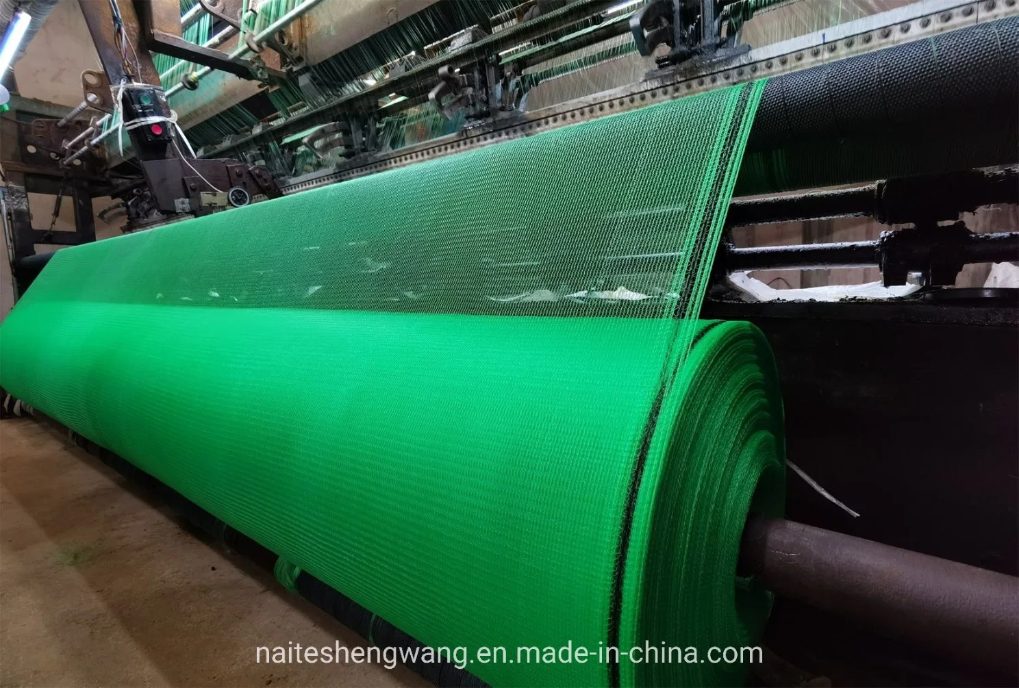 50GSM Green Color 2mx50m Safety Netting for Scaffolding with Eyelets