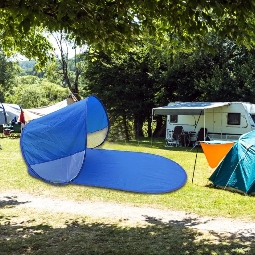 La playa de automático de la tienda de acampada refugios protección UV Pop up Tienda Parasol toldo exterior vivienda tiendas de campaña de viajes