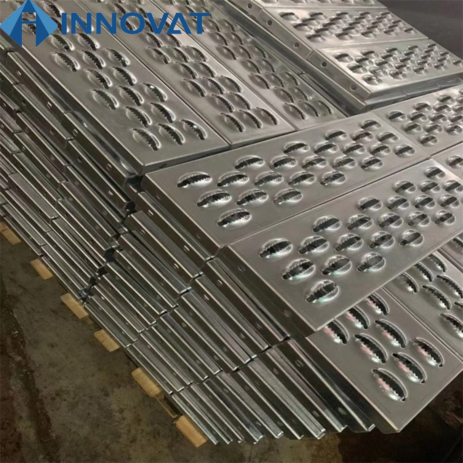 Perforated Plank Grating/Grip Strut Grating/Safety Grating Grip Strut Safety Grating/Perforated Metal Sheet for Platform/Walkway/Stair