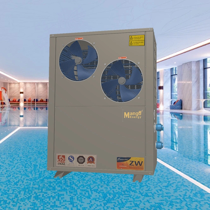 L'énergie de la Mangue 20kw 30kw pompe à chaleur pour piscine Eau de piscine chauffage pour chambre d'utilisation et Commercial