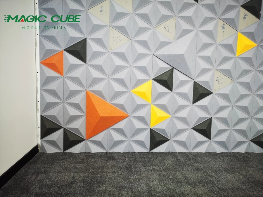 Eco Friendly Acoustic Felt Panels Wall Home Theater Acoustic Wall Panels for Wall or Ceiling