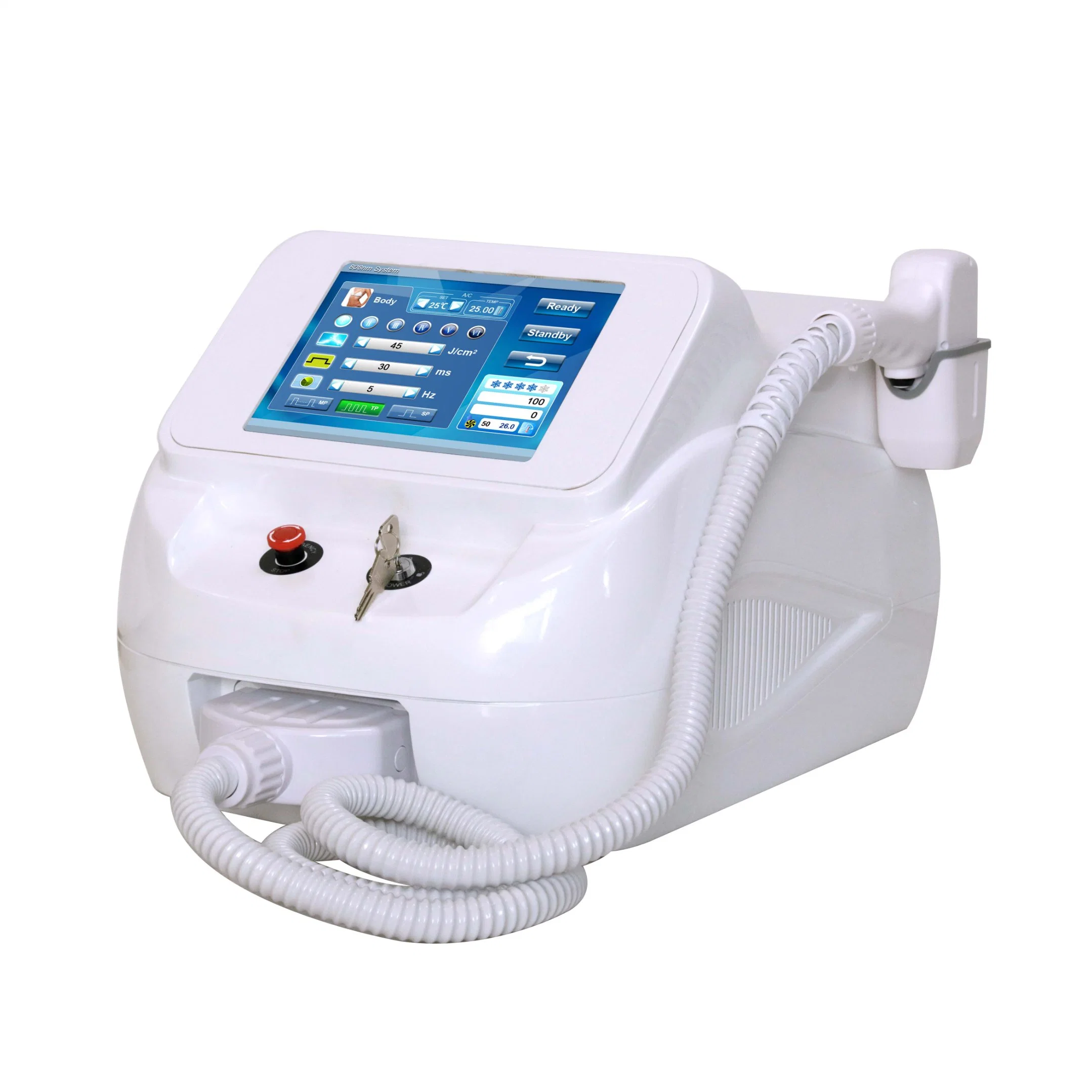 2023 Km300d Diode Laser Portable Hair Removal Machine 808 Nm Epilator Diodo Laser Equipment Ice 808nm Diode Laser System