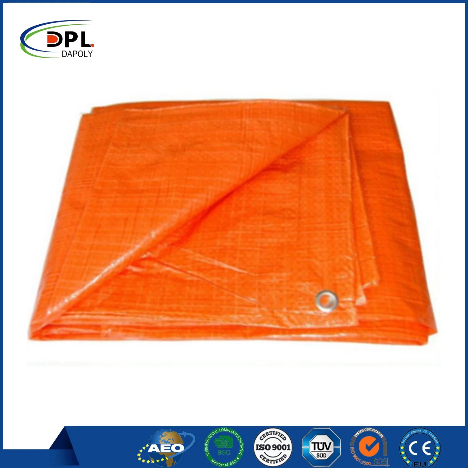 PE Tarpaulin 100% Waterproof High quality/High cost performance Truck Cover Cargo Cover PE Plastic Tarp Manufacturer Size and Price PE Tarpaulin Sheet of Sale