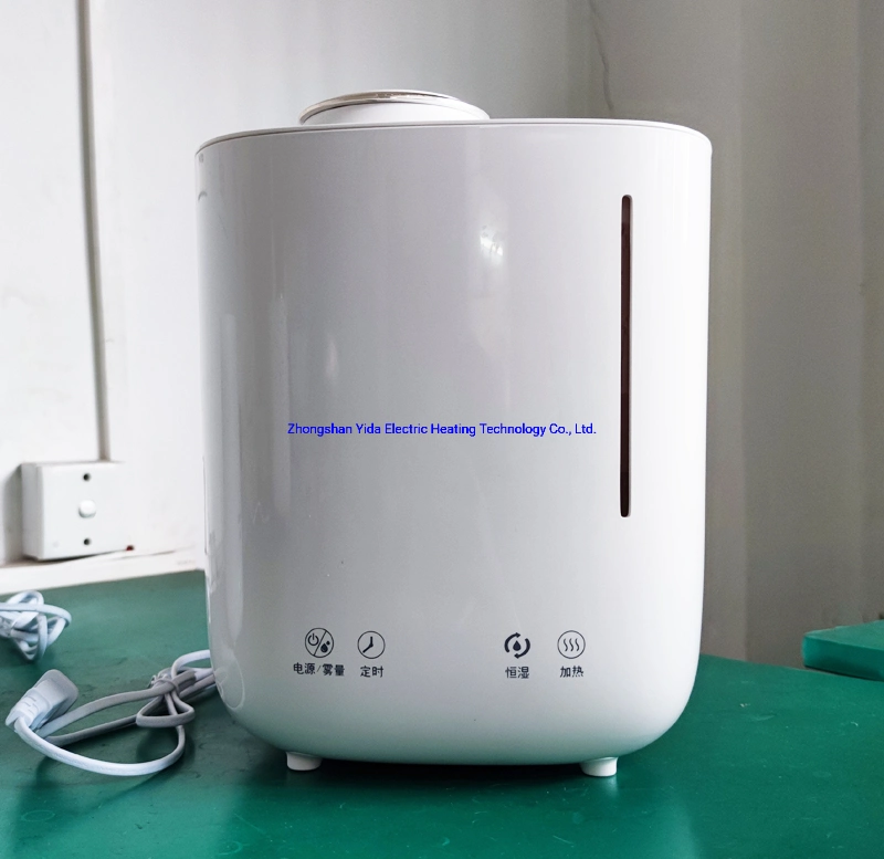 Factory Supply 5.0L Warm Mist Humidifier Top Filling Digital Control UV Lamp Humidifiers Steam Humidifier