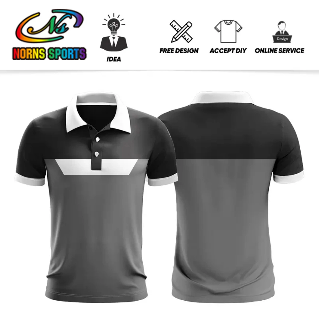 Custom Logo T Shirt Team Sportswear Wholesale/Supplier Clothes Sublimation Polo Shirt