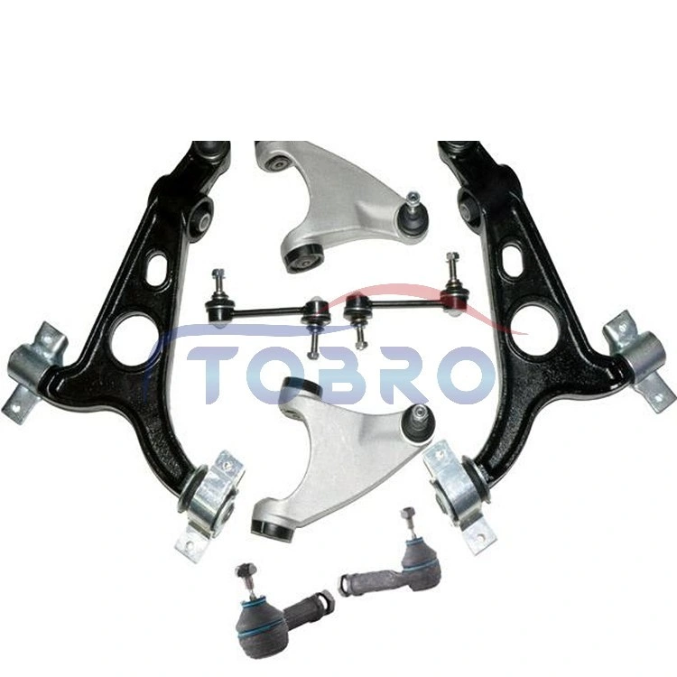 8 pièces bras de suspension inférieurs avant stabilisateurs rotules de biellette de direction Kit de réparation pour Alfa Romeo 147 156 166 Gt 1997-2010 9947919