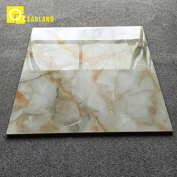 Chinese Good Quality 3D White Polished Ceramic Flooring Tile