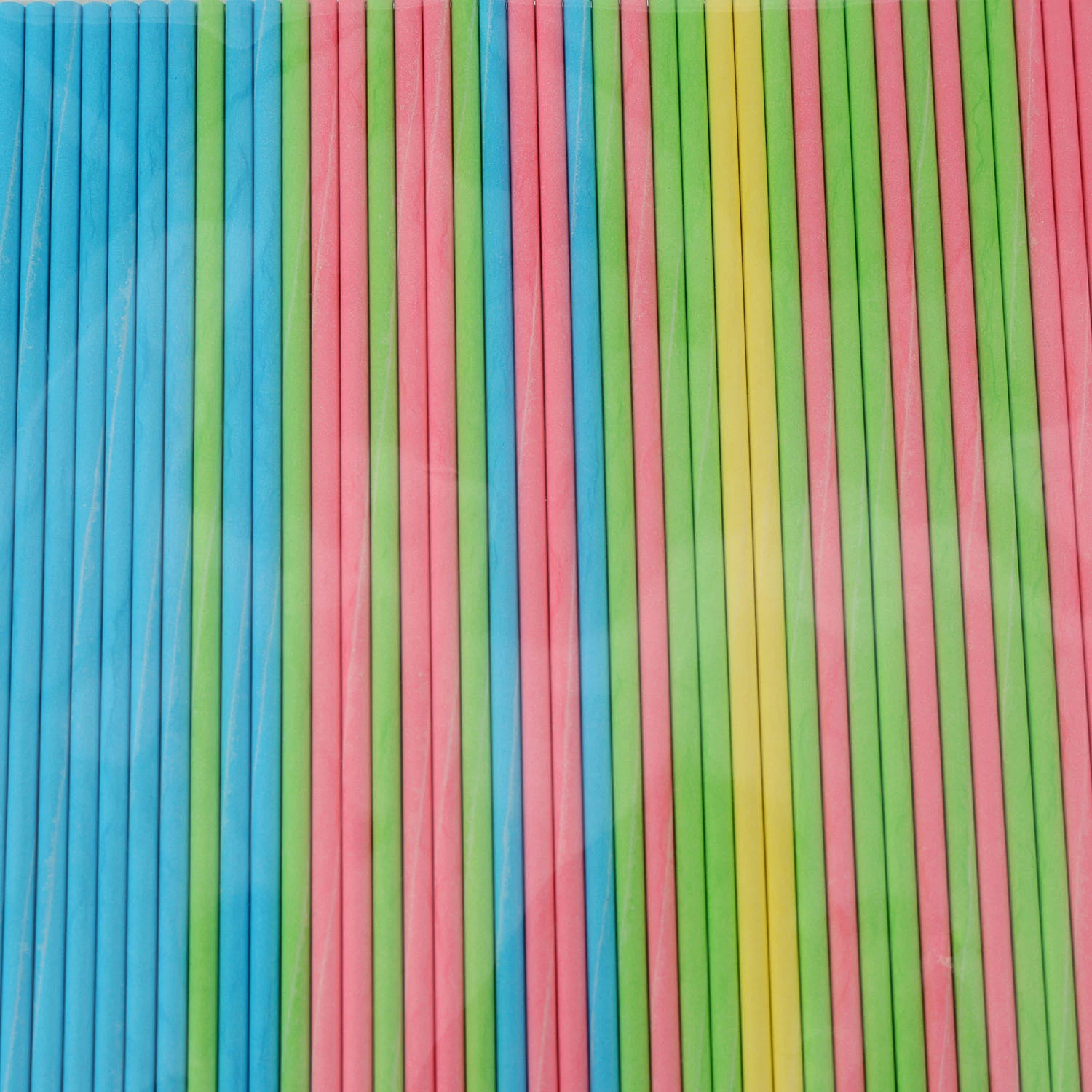 Colores personalizados de papel grado alimenticio Stick para Lollipop APROBADO POR LA FDA