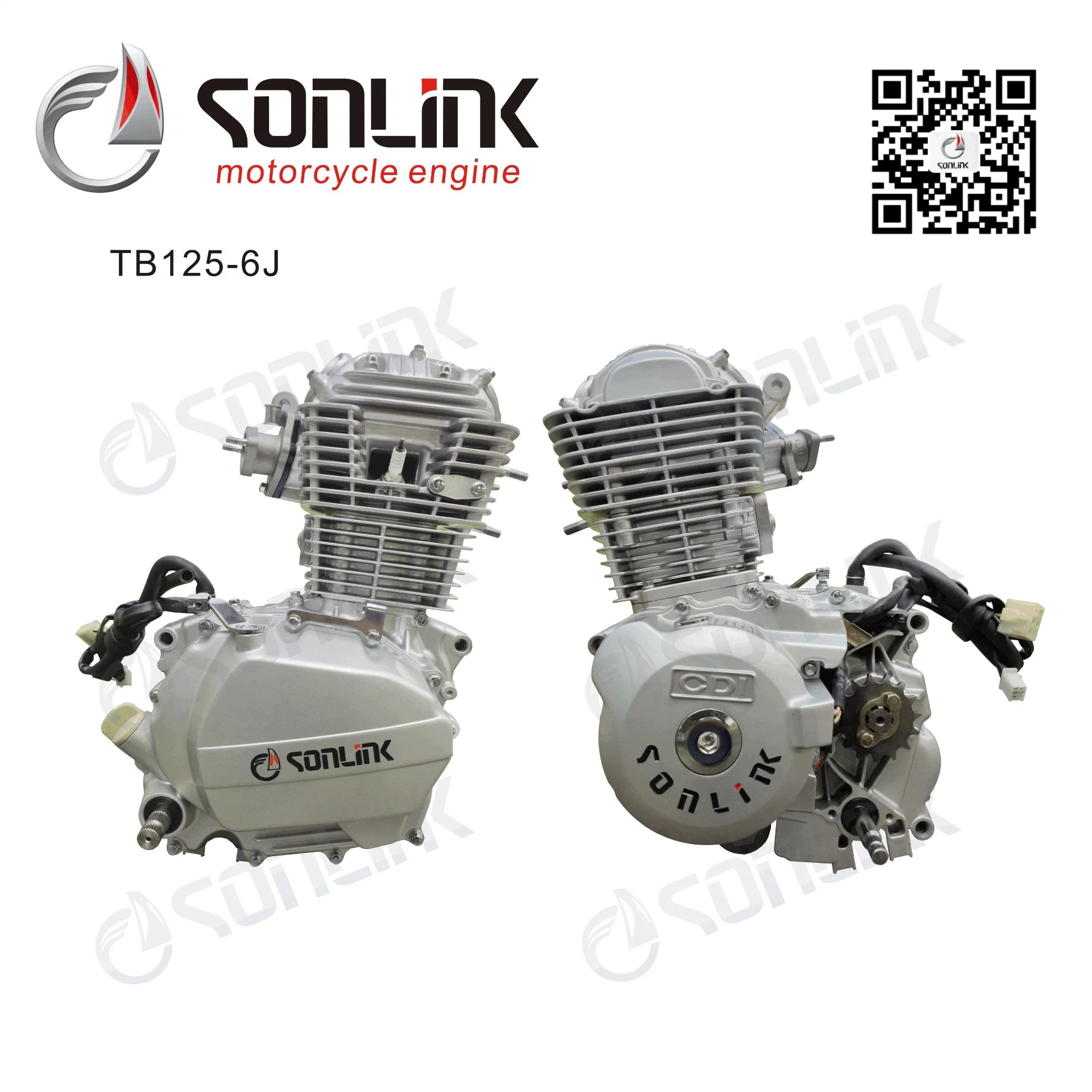 Sonlink Factory Direct Cg Modell Moto Motor Motorcycle Engine 125cc OEM