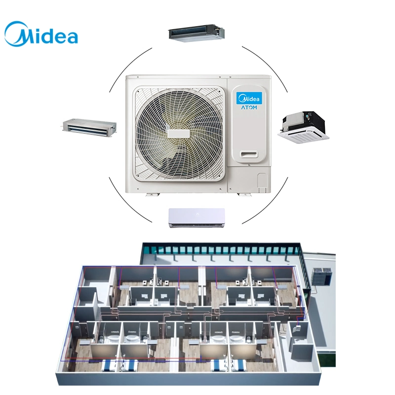 Midea Commercial High Static Pressure Duct Type Indoor Unit Air Conditioning Indoor Unit