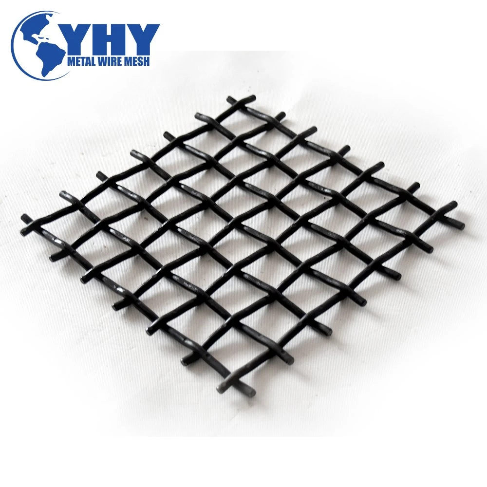 Wear-Resistant Non-Slip Woven Vibrating Crimped Wire Mesh for Mining