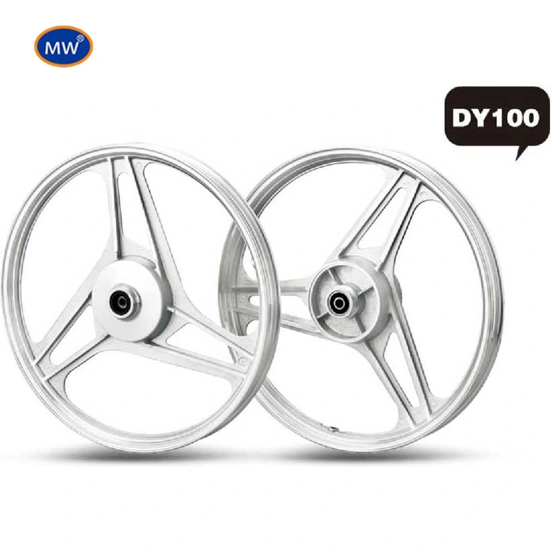 China Cheap Supplier Direct Sale Durable Dy100 Motorcycle Aluminum Wheel