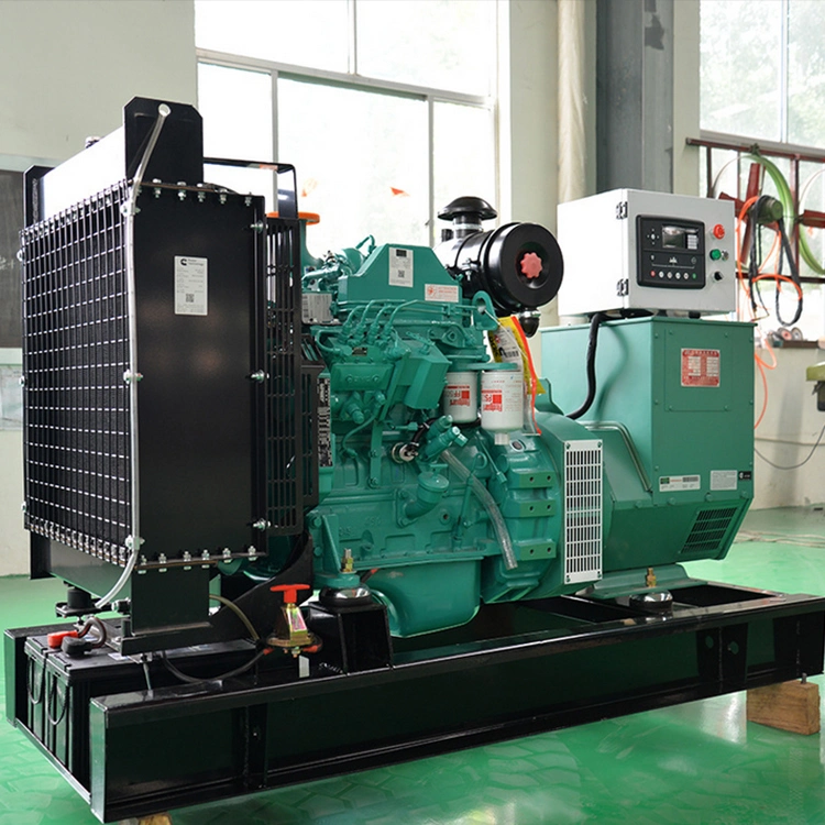 China Bison 70 Kw 70kVA Standby Power 56kw Open Type Diesel Engine Electrical Generator