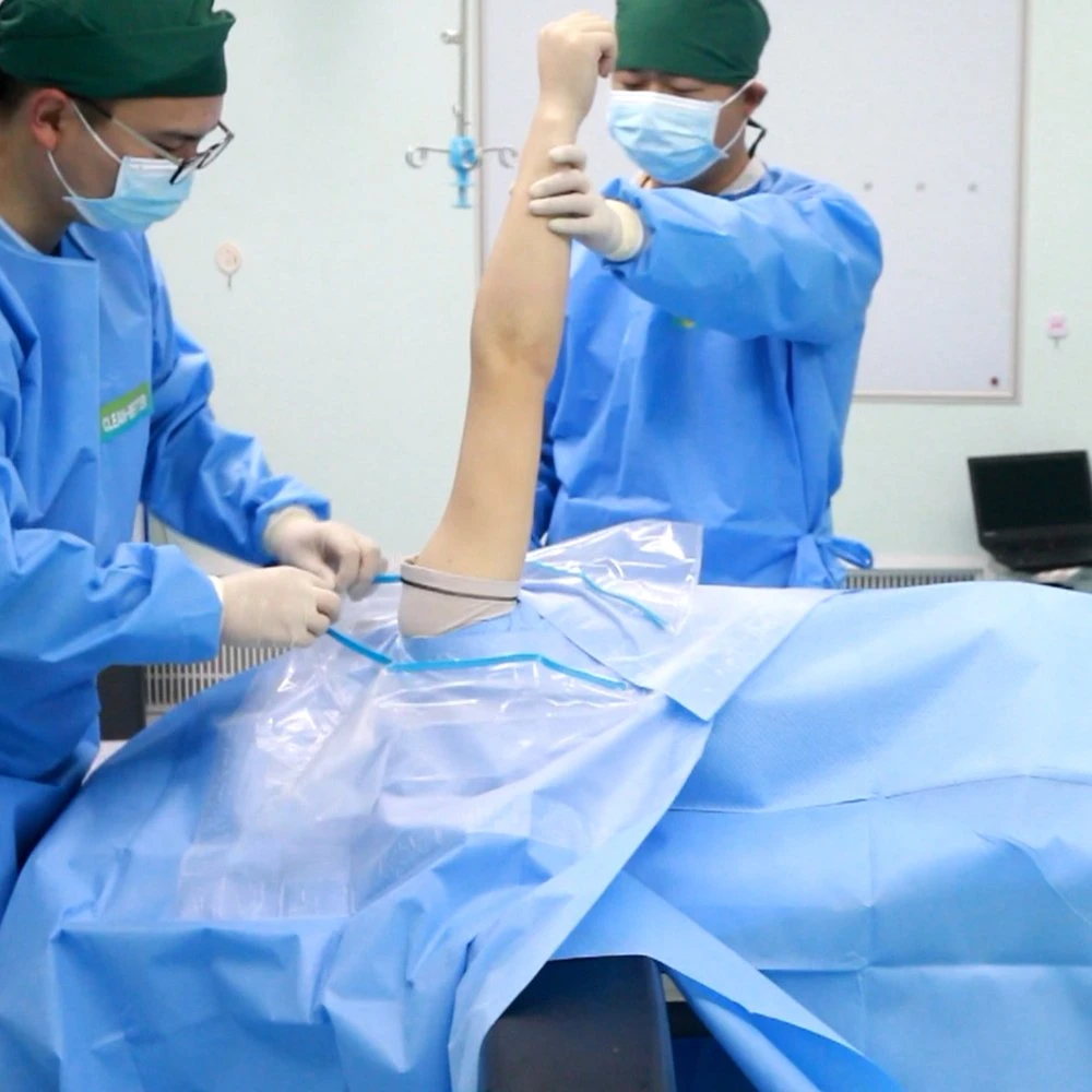 Kit quirúrgico de cirugía general paquete de hombro paquete quirúrgico desechable para Hospital