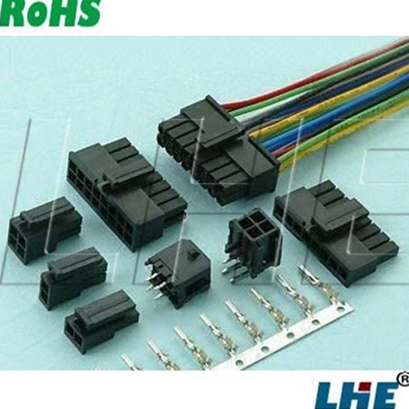 Bicicleta eléctrica 43025 Molex de 2 polos Conector del cable de batería